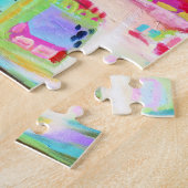 Abstracte wolken legpuzzel (Zijkant)