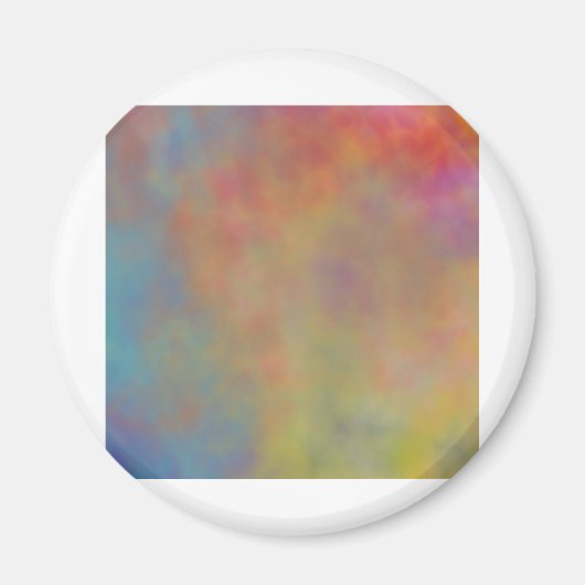 abstracte wolken magneet (Voorkant)