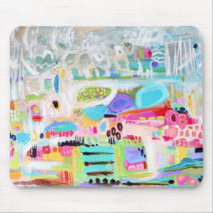 Abstracte wolken muismat