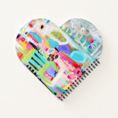 Abstracte wolken notitieboek (Achterkant)