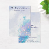 Abstracte wolken oorbel sieraden display kaart (Bureau)