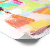 Abstracte wolken poster (Hoek)