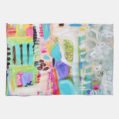 Abstracte wolken theedoek (Horizontaal)