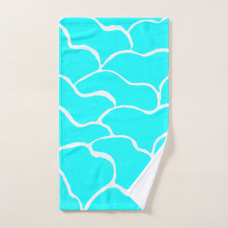 Abstracte wolkenhanddoek handdoek