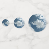 Abstracte wolkenluchtfotografie confetti (Voorkanten)