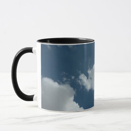 Abstracte wolkenluchtfotografie mok (Links)