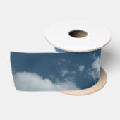 Abstracte wolkenluchtfotografie satijnen lint (Spoel)