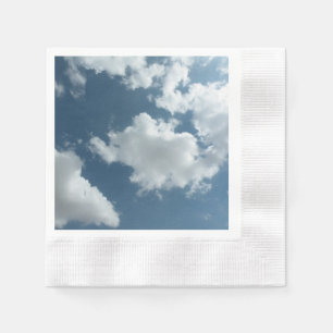 Abstracte wolkenluchtfotografie servet