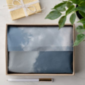 Abstracte wolkenluchtfotografie tissuepapier (Geschenk)