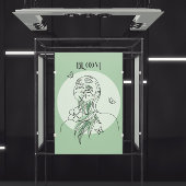 Abstracte Woman Line Art, Poster van de Gelijke To