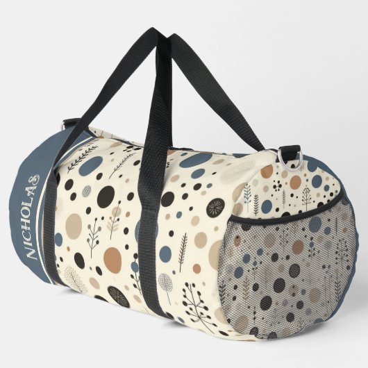 Abstracte Woodland aangepaste naam Plunjezak (Rechterhoek)