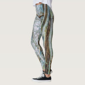 Abstracte Wurgfiguur Leggings (Links)