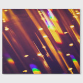 Abstracte xmas Gold sparkles of glitter light. Chr Cadeaupapier (Vlak)