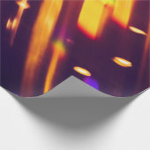 Abstracte xmas Gold sparkles of glitter light. Chr Cadeaupapier (Hoek)