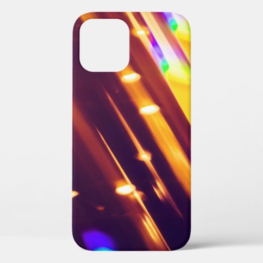 Abstracte xmas Gold sparkles of glitter light. Chr Case-Mate iPhone Case (Achterkant)