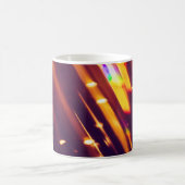 Abstracte xmas Gold sparkles of glitter light. Chr Koffiemok (Center)