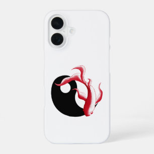 Abstracte YinYang Martial Flow Martial Arts Sticke iPhone 16 Hoesje