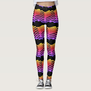 Abstracte Yoga Lady Leggings