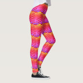 Abstracte Yoga Lady Leggings (Rechts)
