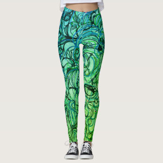 Abstracte Yoga Pants Leggings
