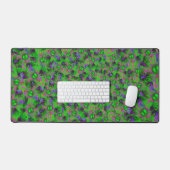 Abstracte zaadbloemen bureaumat (Keyboard & Muis)