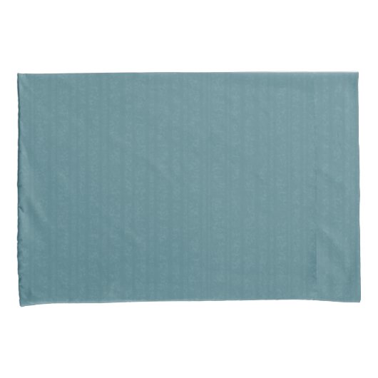 Abstracte Zachte Huiden Blauwgroen Kussensloop (Voorkant-Rechts)