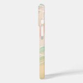'Abstracte Zachte Pastel Waterverf' iPhone 16 Hoes (Achterkant / Links)