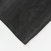 Abstracte zachte steenkool en gouden houtskool fleece deken (Hoek)