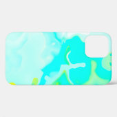 Abstracte zachte wolkenachtergrond in pastelkleuri Case-Mate iPhone case (Achterkant (horizontaal))