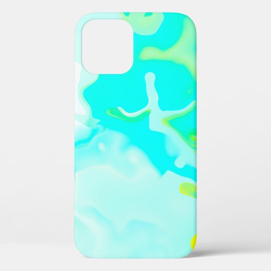 Abstracte zachte wolkenachtergrond in pastelkleuri Case-Mate iPhone case (Achterkant)