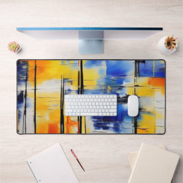 Abstracte zachtheid bureaumat