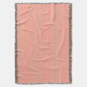 Abstracte zalmroze strepen patroon deken (Voorkant Verticaal)