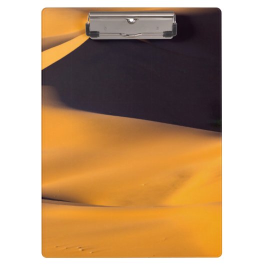 Abstracte zandduin klembord (Voorkant)