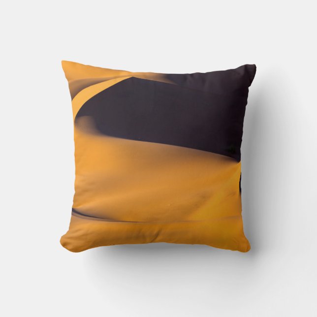 Abstracte zandduin kussen (Voorkant)