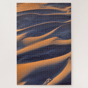 Abstracte zandduin legpuzzel