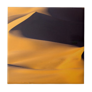 Abstracte zandduin tegeltje
