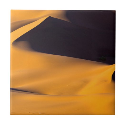 Abstracte zandduin tegeltje (Voorkant)
