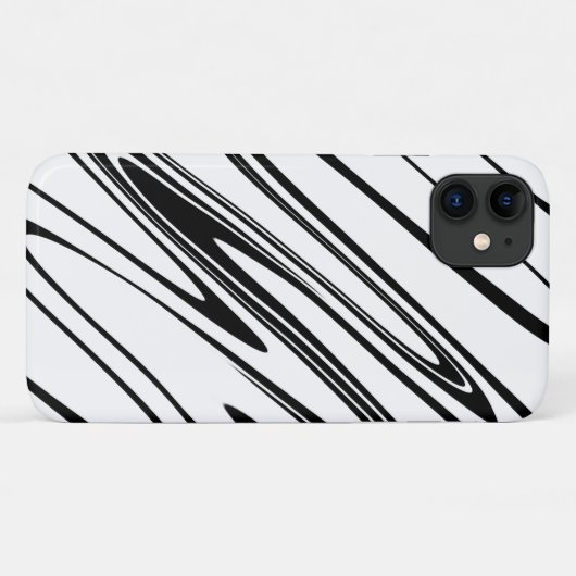 Abstracte Zebra afdrukken Case-Mate iPhone Case (Achterkant (horizontaal))
