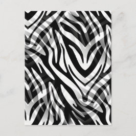 Abstracte Zebra Briefkaart