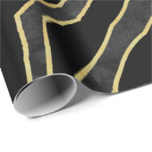 Abstracte zebra gestreept. Afdrukafbeelding van di Cadeaupapier (Rol Hoek)