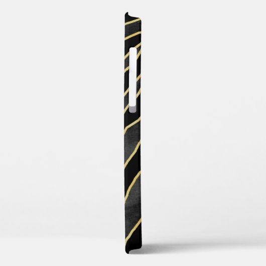 Abstracte zebra gestreept. Afdrukafbeelding van di Case-Mate iPhone Case (Achterkant / Links)