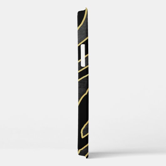Abstracte zebra gestreept. Afdrukafbeelding van di Case-Mate iPhone Case (Achterkant / Rechts)