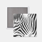 Abstracte Zebra magneet (Voorkant / Achterkant)