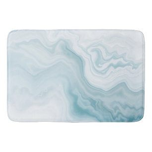 Abstracte Zee Foam Rendering met delicate wervelin Badmat