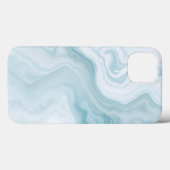 Abstracte Zee Foam Rendering met delicate wervelin Case-Mate iPhone Case (Achterkant (horizontaal))