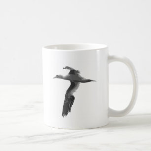 Abstracte zee vogels koffiemok