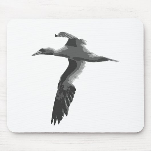 Abstracte zee vogels muismat (Voorkant)