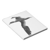 Abstracte zee vogels notitieblok (Schuin)