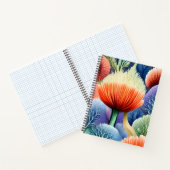 Abstracte Zee vormen Notitieboek (Binnen)