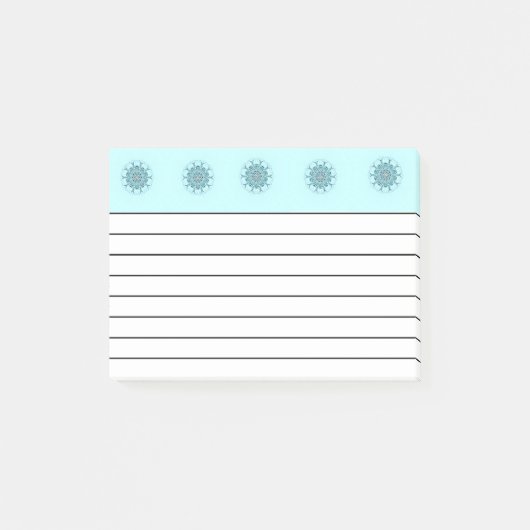 Abstracte zeelieden post-it® notes (Voorkant)